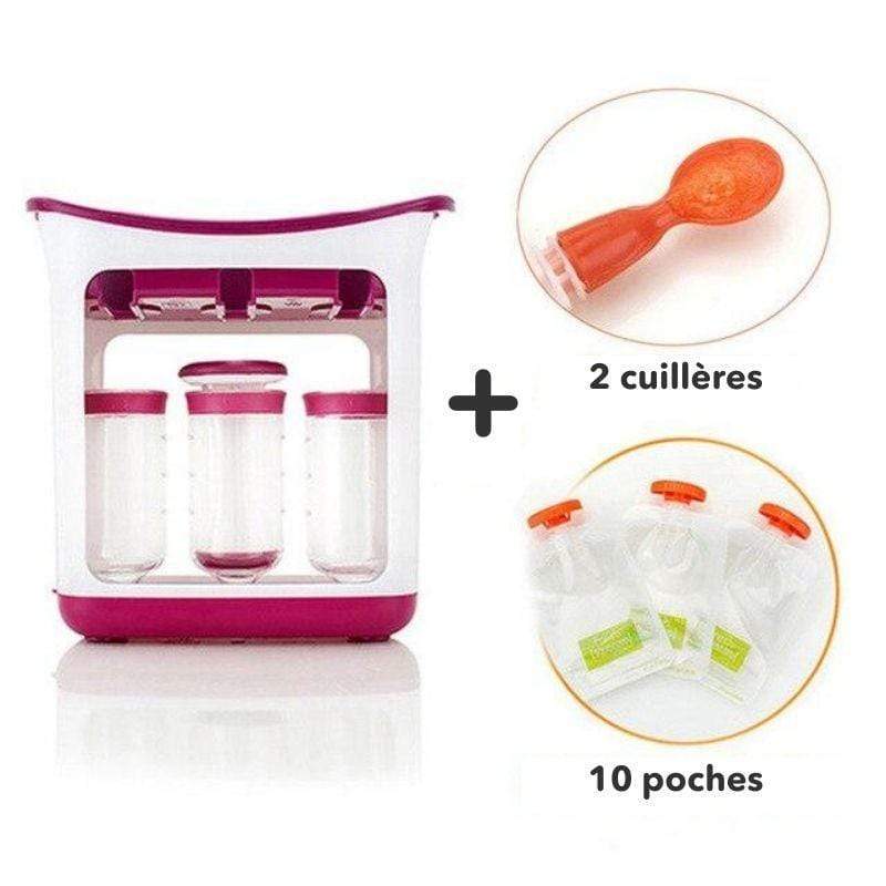 SQUEEZ'POTES Machine à Compote Bébé Bébé Filou