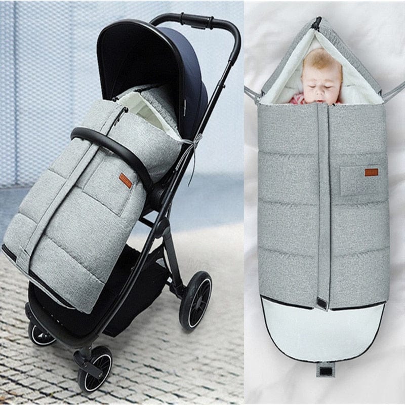 Chancelière Universelle Pour Poussette – Imperméable Et Polaire, Avec Fermeture éclair – Chaud Et Confortable Pour Bébé En Hiver