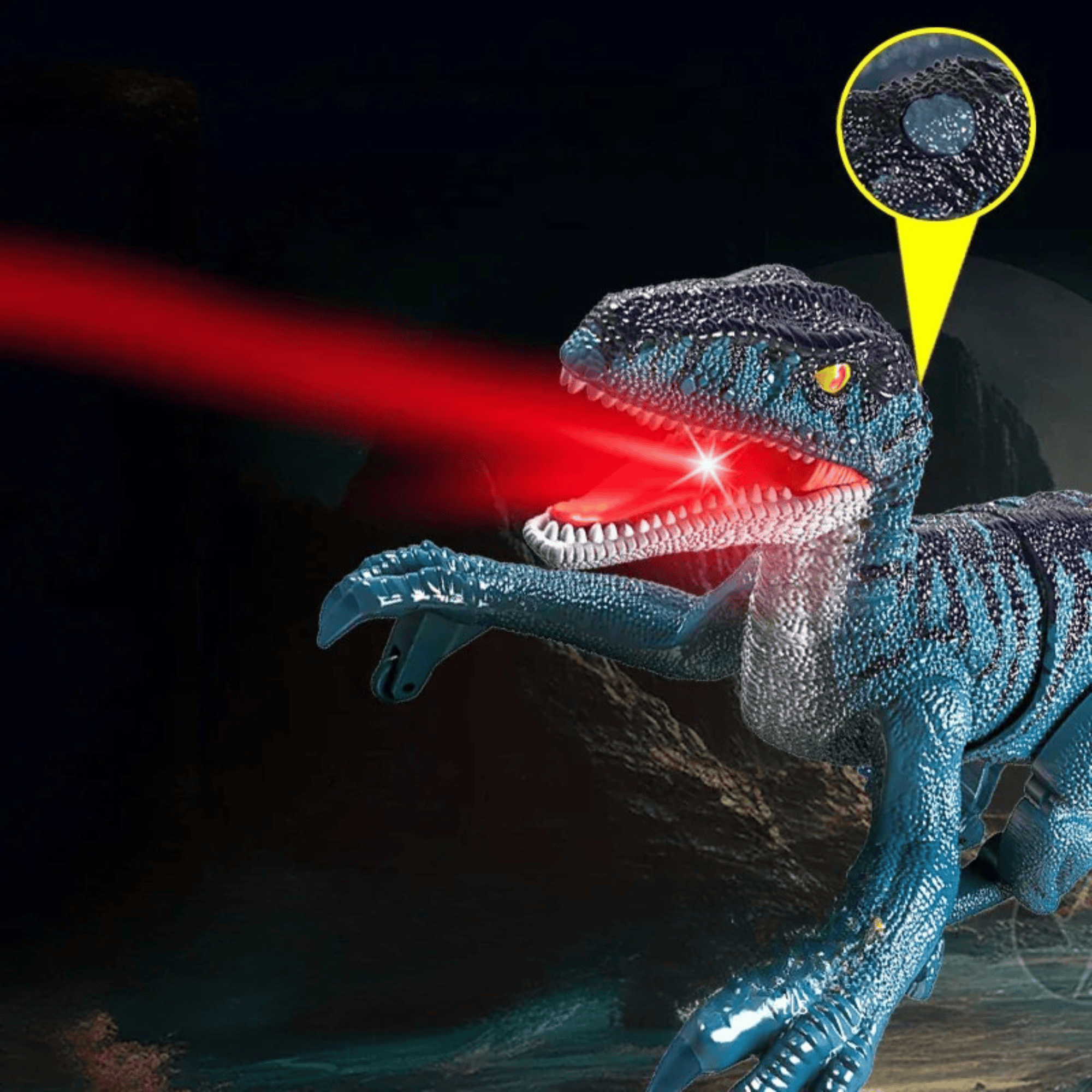 Jouet Enfant 3-12 Ans Dinosaure Télécommandé Yerloa - T-Rex Gonflable - RC Rechargeable - Jouet Interactif 3-12 Ans - Cadeau Enfant Voiture Télécommandée Dinosaure Jouet Enfant 3-12 Ans Dinosaure Télécommandé Yerloa - T-Rex Gonflable - RC Rechargeable - Jouet Interactif 3-12 Ans - Cadeau Enfant Voiture Télécommandée Dinosaure