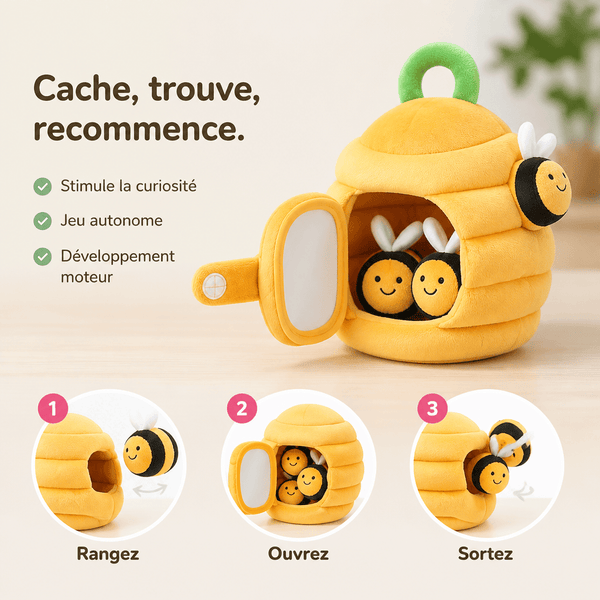 Jeu de cache-cache sensoriel