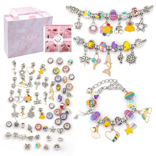 NBEADS Kit Bracelets Cabochons DIY – 10 Bracelets Ajustables Acier Inox + 10 Cabochons Verre 16 Mm – Idéal Bijoux Personnalisés & Cadeaux