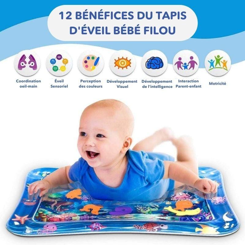Avec le bébé, sur le tapis d'éveil -10 activités d'éveil pour bébé