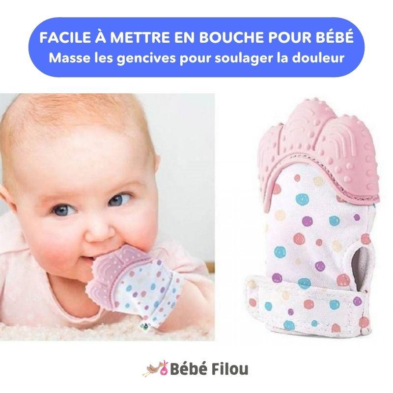 Generic Gant Dentition Bebe Enfant , Moufle Mitaine Soulager la