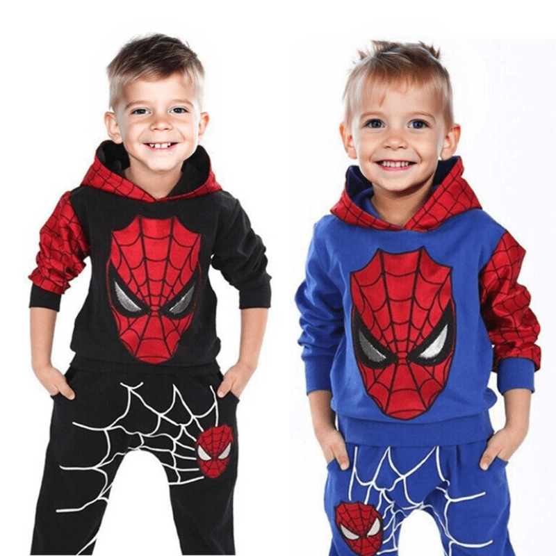 Ensemble Bain Spiderman Garçon - Maillot 2 Pièces Spidey Et Ses Amis 18 Mois à 8 Ans