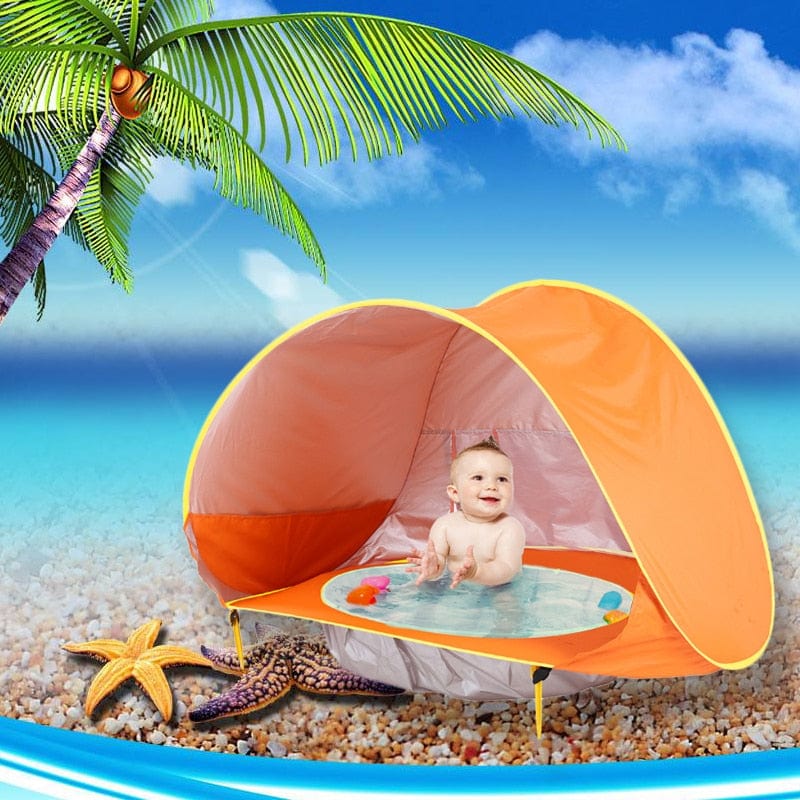 Tente de plage avec bassin pour enfants - BABY BEACH – Nayliss