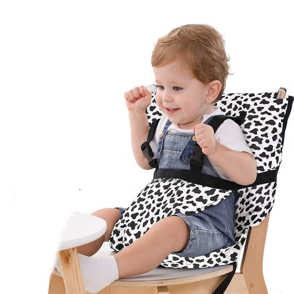 Chaises hautes et réhausseurs bébé Monsieur Bébé Lot de 2 harnais de sécurité  5 points blanc pour chaise haute enfant Ptit 