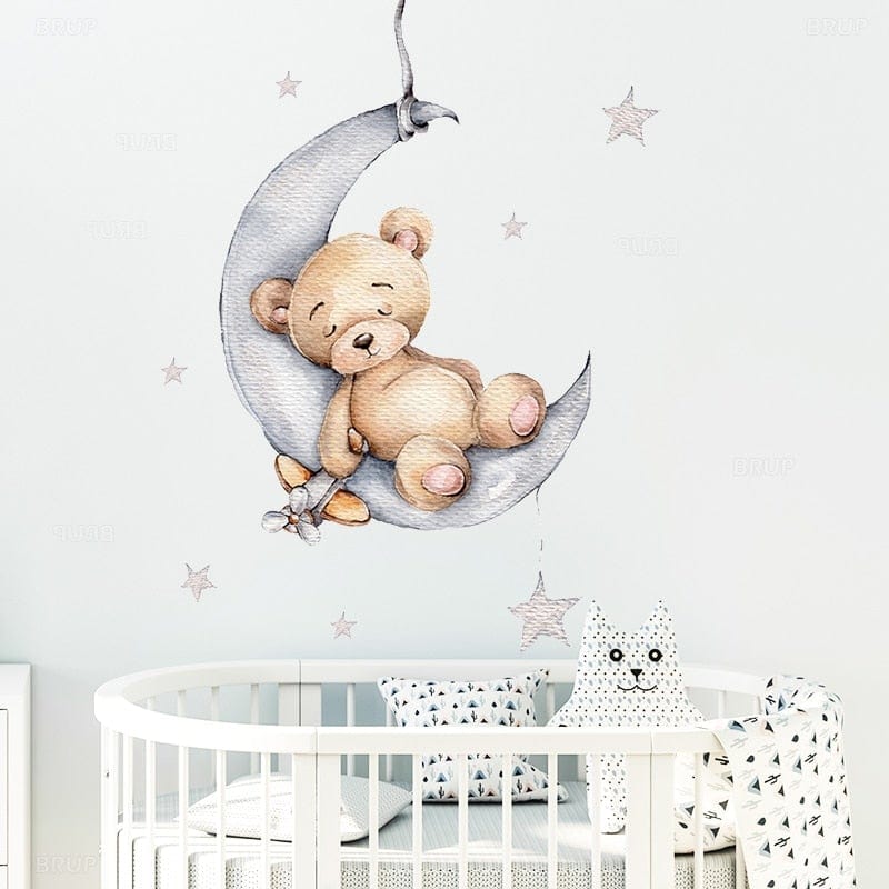 BabyElephant™- Autocollants muraux pour chambre de bébé