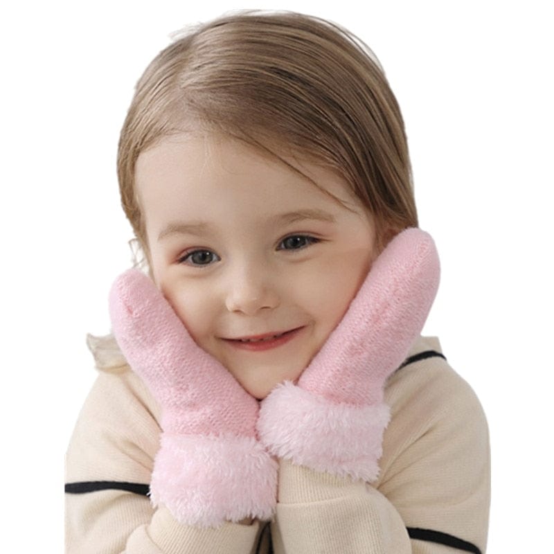 Gant enfant tricot chaud multicouleur 3 à 8 ans – Bébé Filou