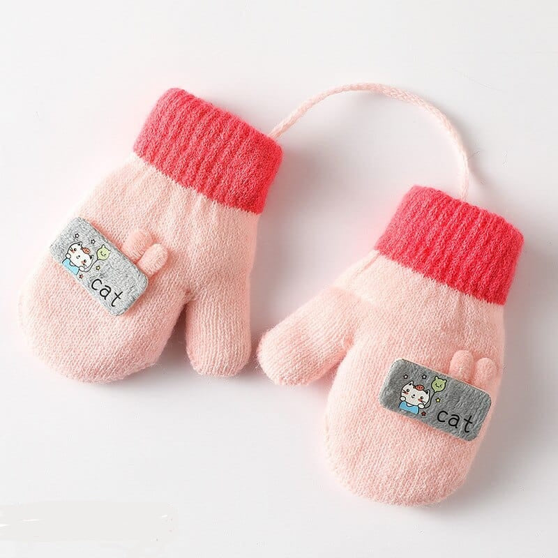 Moufle bébé tricot gants chauds et protecteurs 1 à 4 ans – Bébé Filou