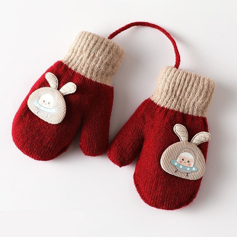 Moufle bébé tricot en coton protection des mains nouveau-né – Bébé Filou