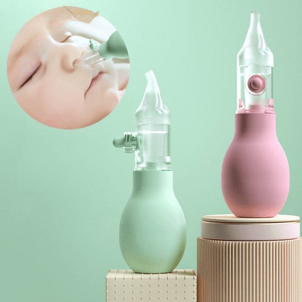 Mouche bébé manuel avec poire en silicone – Bébé Filou