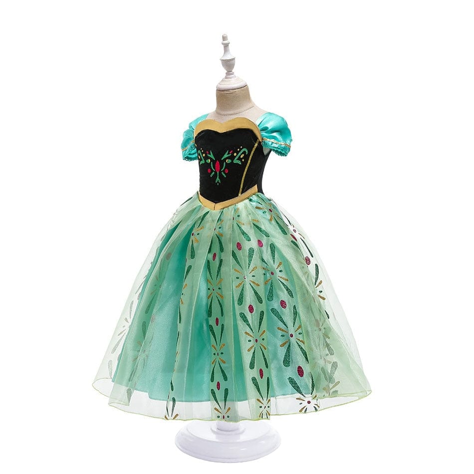 Robe de Princesse Lumineuse pour Fille, Vêtements en Maille, Costume de  Luxe, Halloween, Carnaval - AliExpress