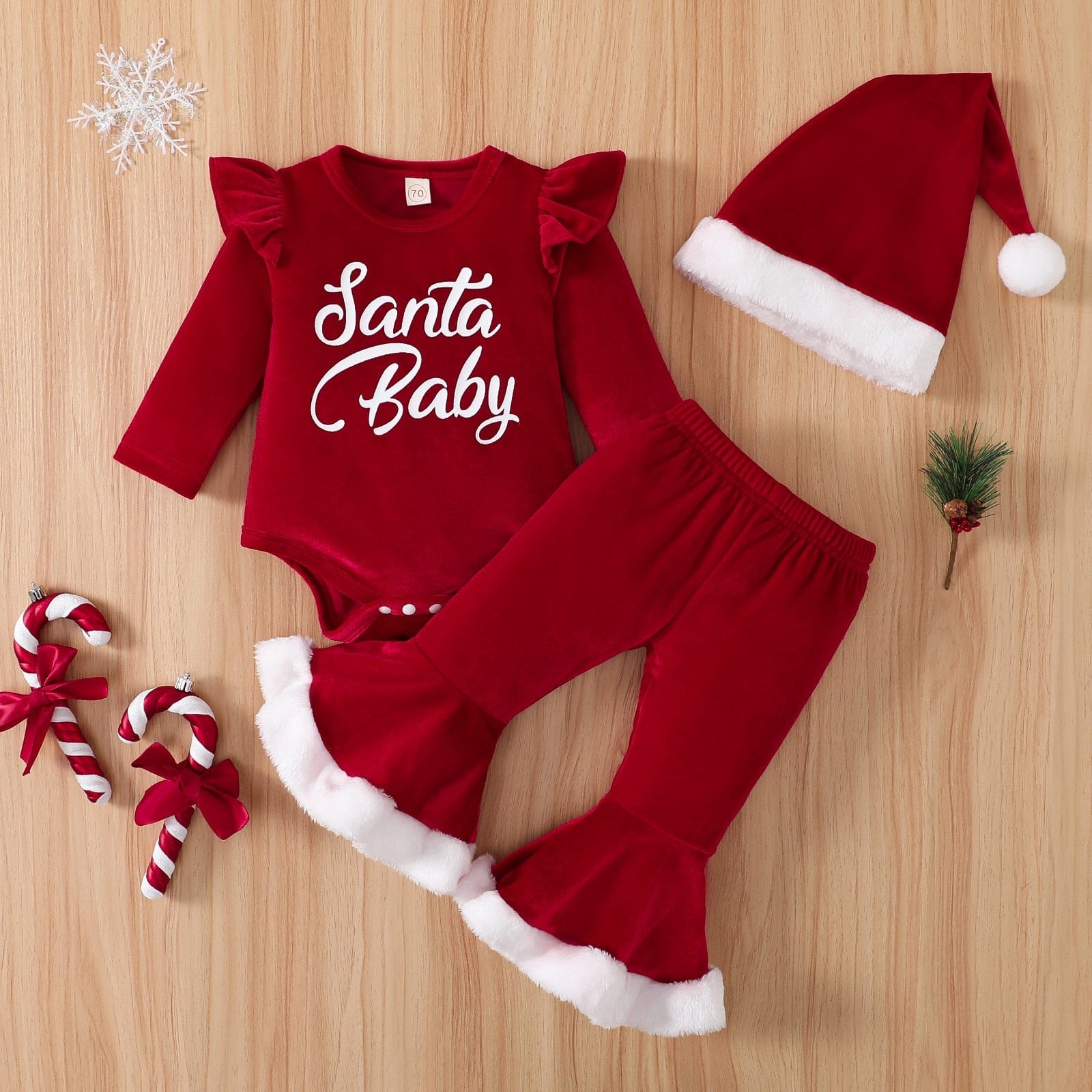 Tenue de Noël bébé fille – Bébé Filou