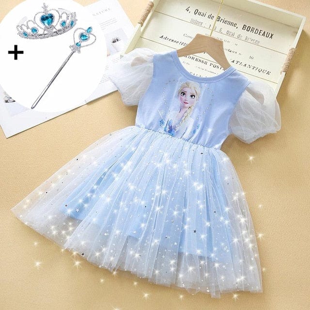 Déguisement reine des neiges robe et accessoires – Bébé Filou Déguisement reine des neiges robe et accessoires – Bébé Filou