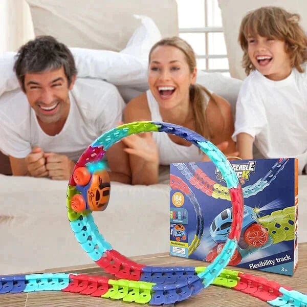 Filou Track System SpaceTrack™ - Circuit créatif anti-gravité – Bébé Filou