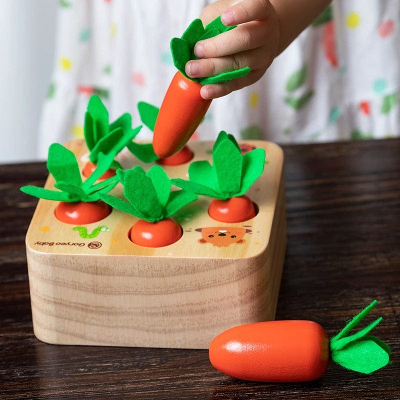 JOYBOY Jouet Montessori Mémoire Carotte Bois, Jeux Couleur Cognitive | Entraînement Cognitif pour 3-6+ Ans - Cadeau Garçon Fille, Noël Anniversaire Fête des Enfants JOYBOY Jouet Montessori Mémoire Carotte Bois, Jeux Couleur Cognitive | Entraînement Cognitif pour 3-6+ Ans - Cadeau Garçon Fille, Noël Anniversaire Fête des Enfants