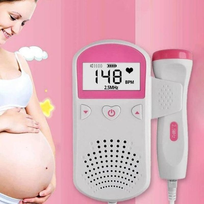 Doppler fœtal Pocket de LilJumper - écoutez les battements de coeur de  votre bébé - approuvé par la FDA - authentique moniteur de fréquence  cardiaque