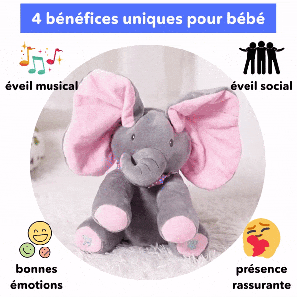 Bibou : l'Elephant Cache-Cache Musical