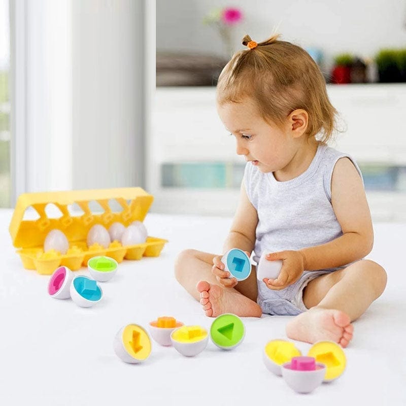 Coupe et œuf montessori panier de trésors pricomotricité bébés